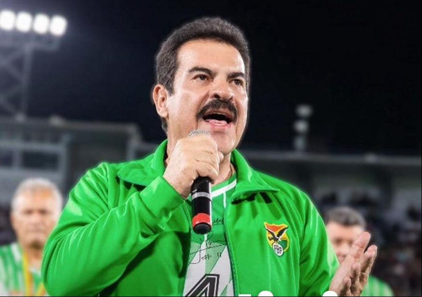 Manfred Reyes Villa. Foto: @ManfredBolivia