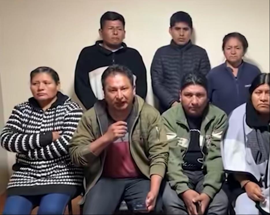 Enrique Mamani, dirigente de los interculturales afines a Evo Morales, habla de la "caída" de Luis Arce