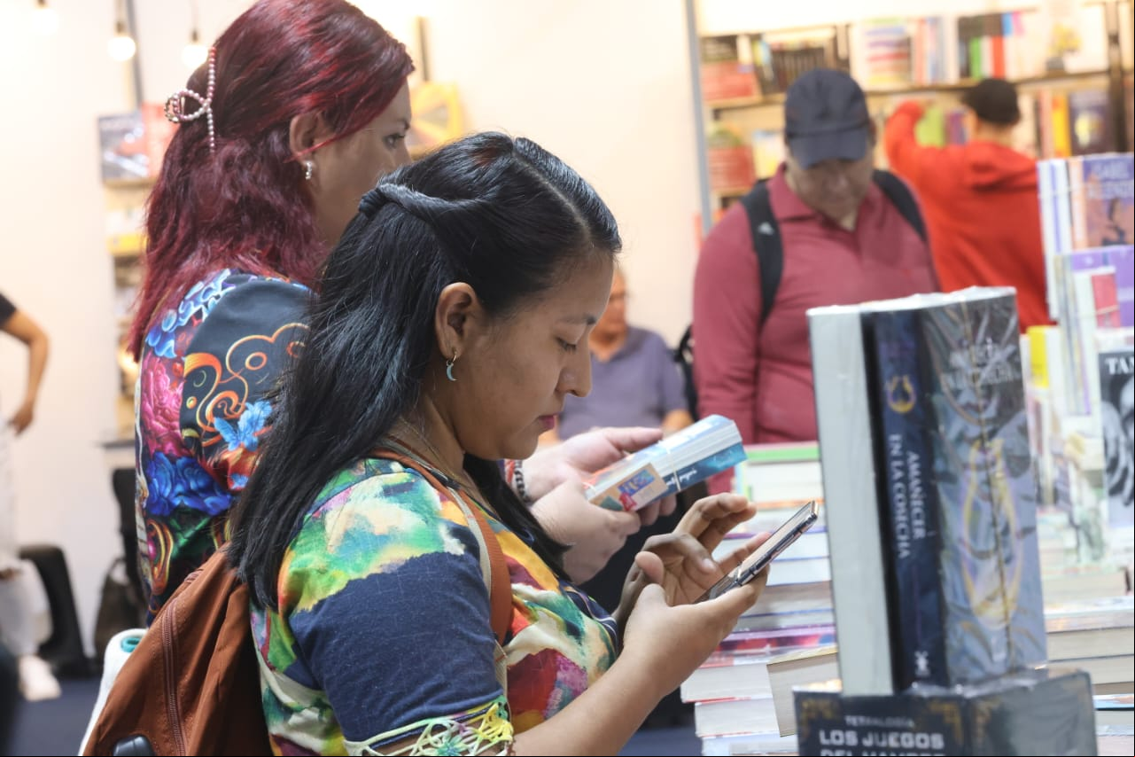 Feria Internacional del Libro en Santa Cruz /Foto: Fuad Landívar