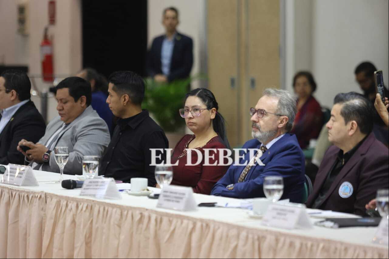 Cumbre por la Democracia en Santa Cruz /Fotos: Fuad Landívar y Miguel Surubí