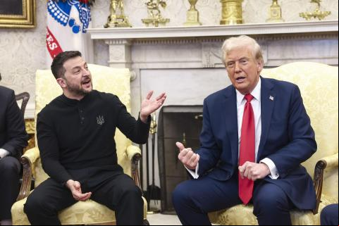 Volodimir Zelenski y Donald Trump /EFE