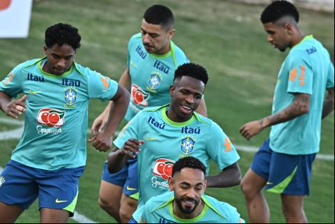 Entrenamiento de Brasil