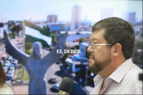 Samuel Doria Medina en su entrevista en EL DEBER / Foto: Ricardo Montero