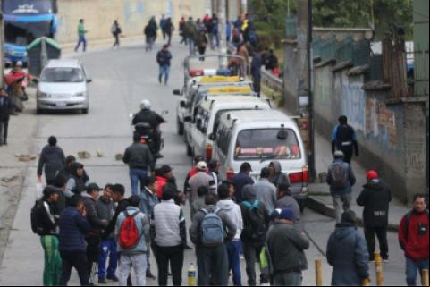 No habrá paro el día del partido entre Bolivia y Uruguay.