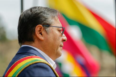 Luis Arce. Foto de archivo: Presidencia