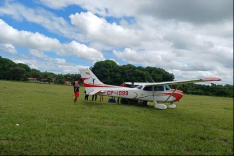 Avioneta desaparecida en Beni