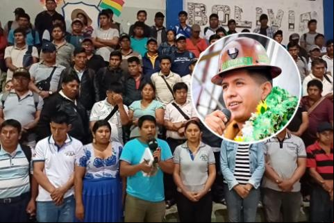 Mensaje de la Federación Bulo Bulo a Andrónico Rodríguez. Foto: RKC y Senado