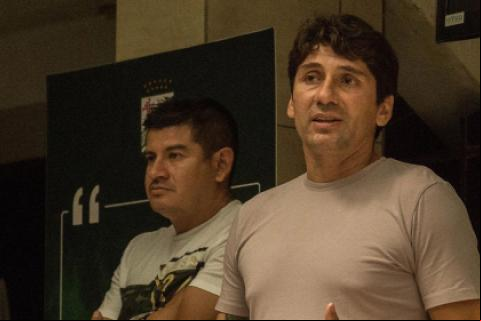 René Urioste y Ronald Raldes.