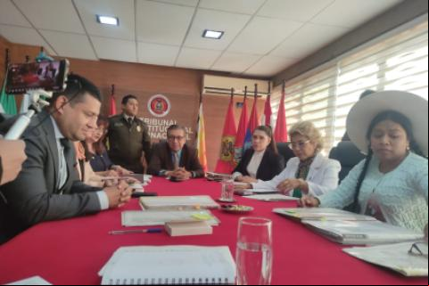 Pronunciamiento del T. Foto: William Zola