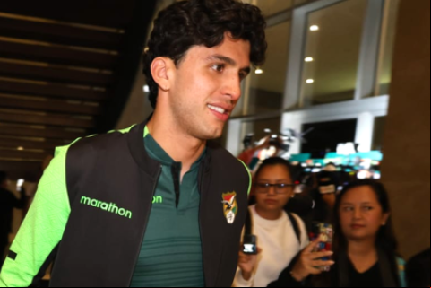 Efraín Morales, defensor de la Selección boliviana. Foto. Fuad Landívar 