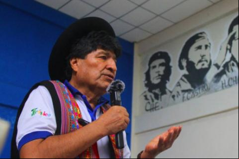 El expresidente Evo Morales. Foto de archivo: @evoespueblo