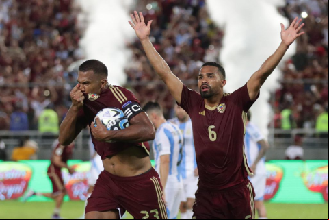 Los venezolanos sueñan con llegar al primer mundial de su historia. Foto. Internet 