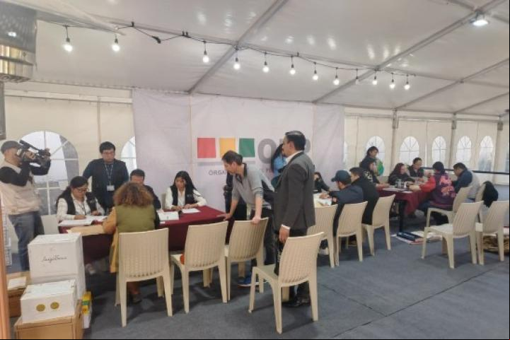 El TSE realiza el registro de candidatos de las organizaciones políticas habilitadas para las elecciones del 17 de agosto