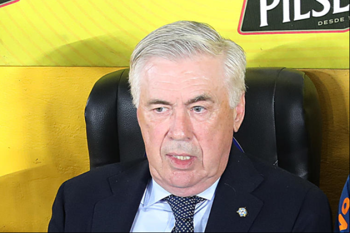 Carlo Ancelotti, DT de Chile. Foto. EFE 