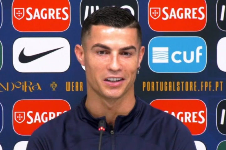 Cristiano, figura de la selección de Portugal. Foto. Internet 