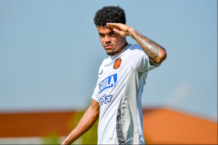 Luis Díaz, figura de la Selección de Colombia. Foto. Internet 