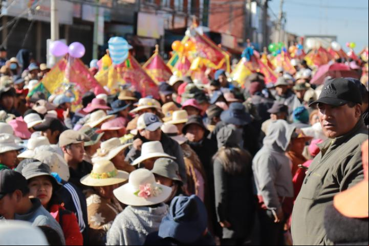 Marcha de gremiales. Foto: APG