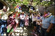 El presidente Luis Arce celebró en Casa Vieja del Valle de la Concepción. Foto. David Maygua 