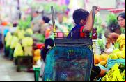 Niños trabajando
