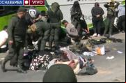 El momento de la intervención policial. Foto: Captura de video/BTV