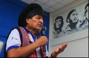 El expresidente Evo Morales. Foto de archivo: @evoespueblo