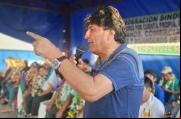 El expresidente Evo Morales. Foto de archivo: @evoespueblo