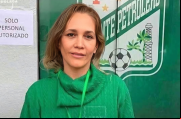 Mary Cruz Gisela Aguilar cuando asumió en Oriente