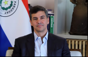 Santiago Peña, presidente de Paraguay. Foto. Internet