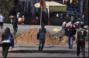 Bloqueos en Cochabamba /Foto: APG