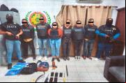 Banda de extranjeros capturada