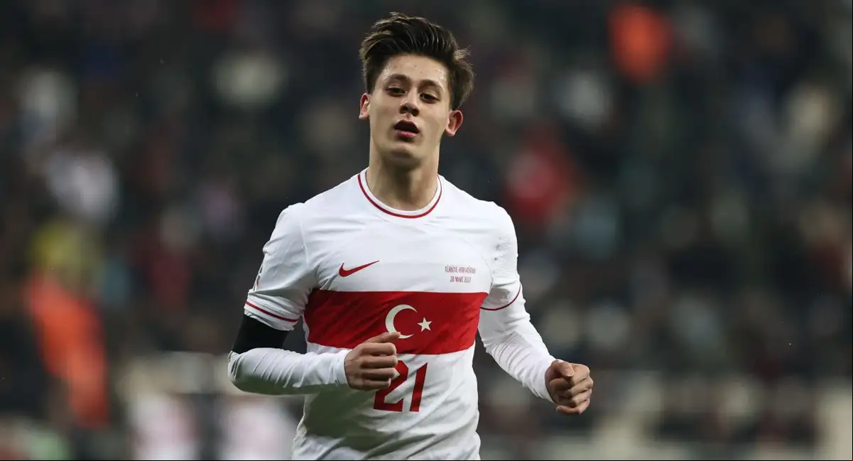 Arda Güler, de la selección de Turquía. Foto. Internet