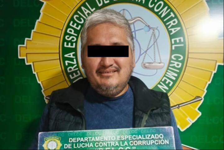 Exautoridad municipal aprehendida