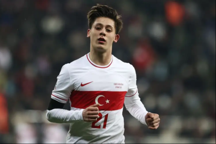 Arda Güler, de la selección de Turquía. Foto. Internet 