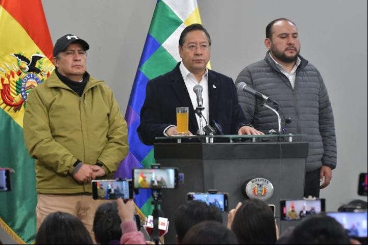 Luis Arce, presidente de Bolivia /Foto: APG
